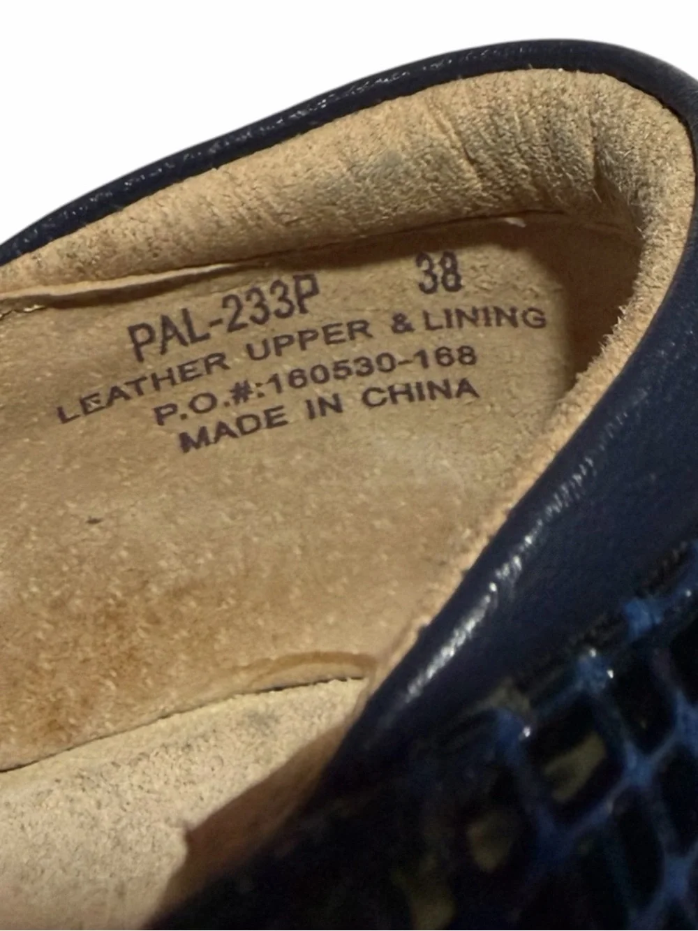 Alegria Paloma Jazzy Blue Patent Leather Mary Jane Comfort Shoes - EU 38 / US 8